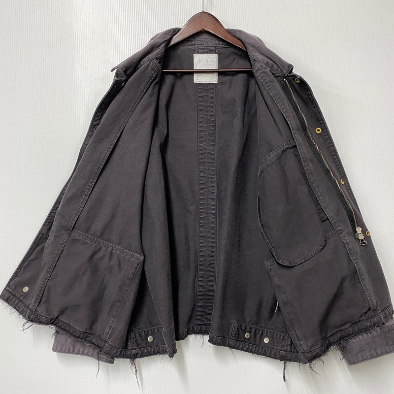 【中古品】【メンズ】 ANCELLM アンセルム ANC-JK80 26SS HIGHCOUNT DRILL AGING JACKET ハイカウント ドリル エイジング ジャケット アウター 140-260525-cs-04-izu サイズ：2 カラー：ブラック系 万代Net店