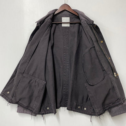 【中古品】【メンズ】 ANCELLM アンセルム ANC-JK80 26SS HIGHCOUNT DRILL AGING JACKET ハイカウント ドリル エイジング ジャケット アウター 140-260525-cs-04-izu サイズ：2 カラー：ブラック系 万代Net店