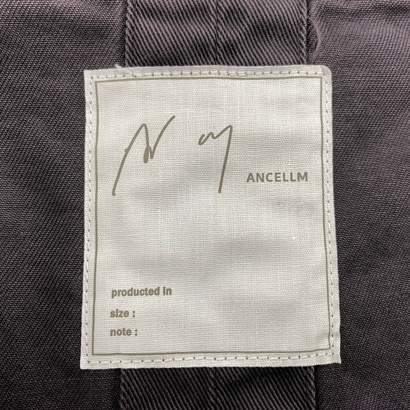 【中古品】【メンズ】 ANCELLM アンセルム ANC-JK80 26SS HIGHCOUNT DRILL AGING JACKET ハイカウント ドリル エイジング ジャケット アウター 140-260525-cs-04-izu サイズ：2 カラー：ブラック系 万代Net店