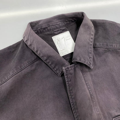 【中古品】【メンズ】 ANCELLM アンセルム ANC-JK80 26SS HIGHCOUNT DRILL AGING JACKET ハイカウント ドリル エイジング ジャケット アウター 140-260525-cs-04-izu サイズ：2 カラー：ブラック系 万代Net店