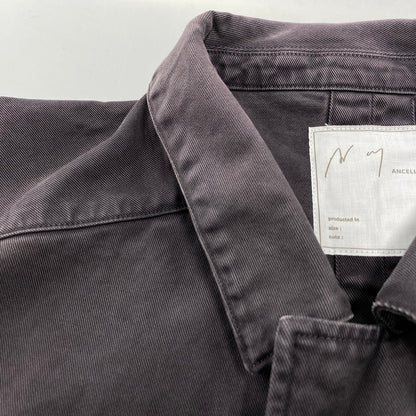 【中古品】【メンズ】 ANCELLM アンセルム ANC-JK80 26SS HIGHCOUNT DRILL AGING JACKET ハイカウント ドリル エイジング ジャケット アウター 140-260525-cs-04-izu サイズ：2 カラー：ブラック系 万代Net店