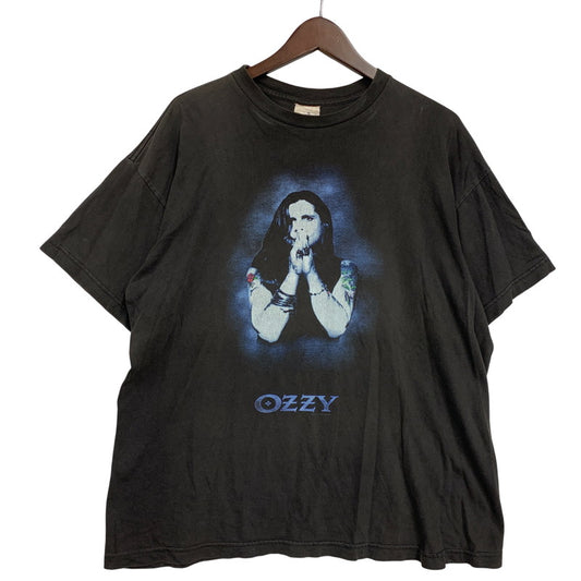 【現状渡し品】【メンズ】 OZZY OSBOURNE オジーオズボーン CRONIES クロニーズ c1996 90S RETIREMENT SUCKS TOUR SS TEE リタイアメント サックス ツアー ショートスリーブ ティー トップス 半袖 146-260525-cs-11-izu サイズ：L カラー：ブラック 万代Net店