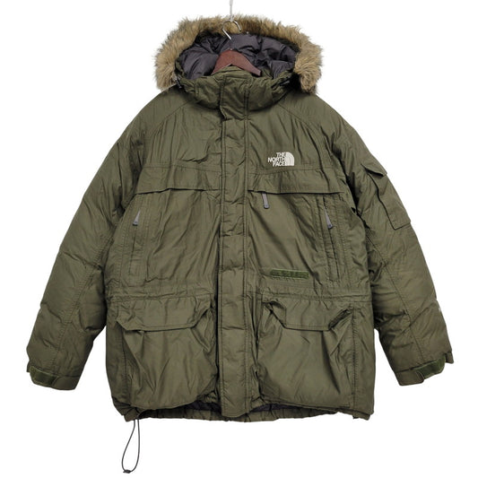 【中古品】【メンズ】 THE NORTH FACE ザ・ノースフェイス HYVENT MCMURDO PARKA ND01358 ハイベント マクマード パーカ ジャケット アウター 144-260524-as-20-izu サイズ：XXL カラー：カーキ 万代Net店