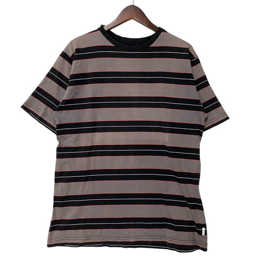 【中古品】【メンズ】 OLD STUSSY オールドステューシー BORDER SS TEE ボーダー ショートスリーブ Tシャツ 紺タグ 半袖 142-260527-as-28-izu サイズ：M カラー：マルチカラー 万代Net店
