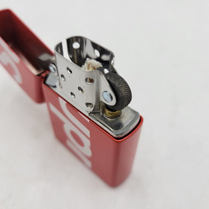 【中古美品】【メンズ/レディース】 Supreme シュプリーム LOGO ZIPPO ロゴ ジッポ ライター 208-260526-as-01-izu カラー：レッド 万代Net店