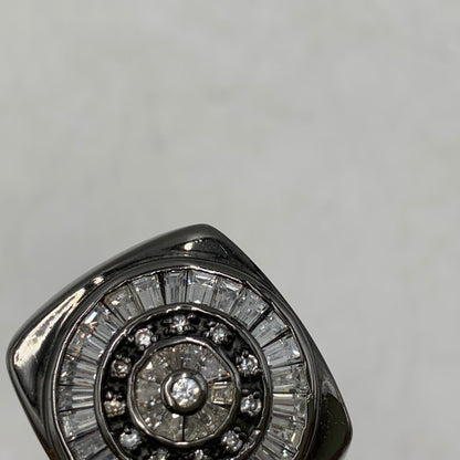 【中古品】【メンズ/レディース】 AVALANCHE アヴァランチ 925 AZTEC RING アズテック リング 指輪 アクセサリー 192-260525-ya-13-izu カラー：ブラック 万代Net店