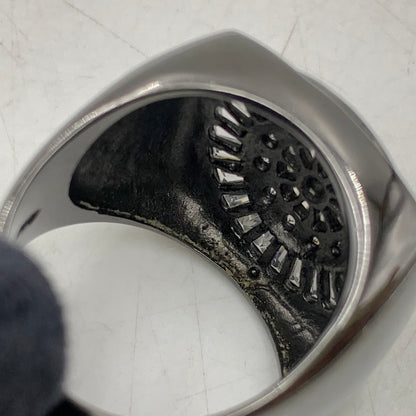 【中古品】【メンズ/レディース】 AVALANCHE アヴァランチ 925 AZTEC RING アズテック リング 指輪 アクセサリー 192-260525-ya-13-izu カラー：ブラック 万代Net店