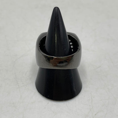 【中古品】【メンズ/レディース】 AVALANCHE アヴァランチ 925 AZTEC RING アズテック リング 指輪 アクセサリー 192-260525-ya-13-izu カラー：ブラック 万代Net店