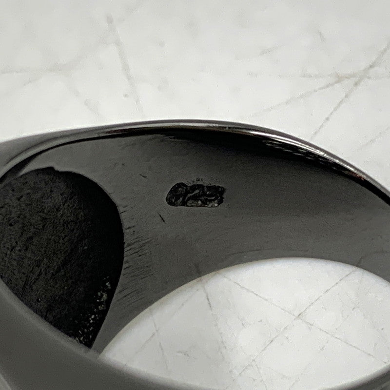 【中古品】【メンズ/レディース】 AVALANCHE アヴァランチ 925 AZTEC RING アズテック リング 指輪 アクセサリー 192-260525-ya-13-izu カラー：ブラック 万代Net店