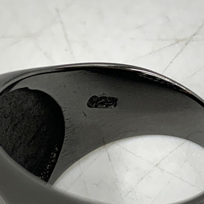 【中古品】【メンズ/レディース】 AVALANCHE アヴァランチ 925 AZTEC RING アズテック リング 指輪 アクセサリー 192-260525-ya-13-izu カラー：ブラック 万代Net店