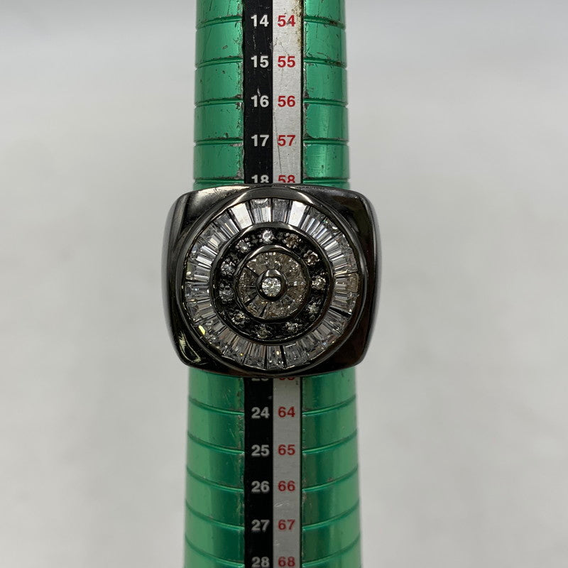 【中古品】【メンズ/レディース】 AVALANCHE アヴァランチ 925 AZTEC RING アズテック リング 指輪 アクセサリー 192-260525-ya-13-izu カラー：ブラック 万代Net店