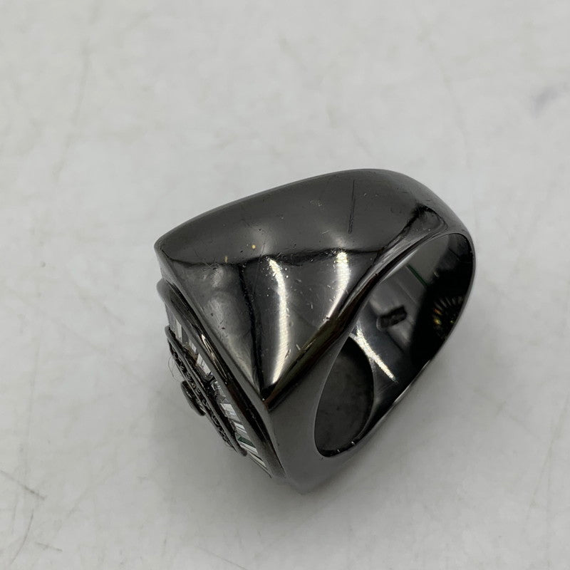 【中古品】【メンズ/レディース】 AVALANCHE アヴァランチ 925 AZTEC RING アズテック リング 指輪 アクセサリー 192-260525-ya-13-izu カラー：ブラック 万代Net店