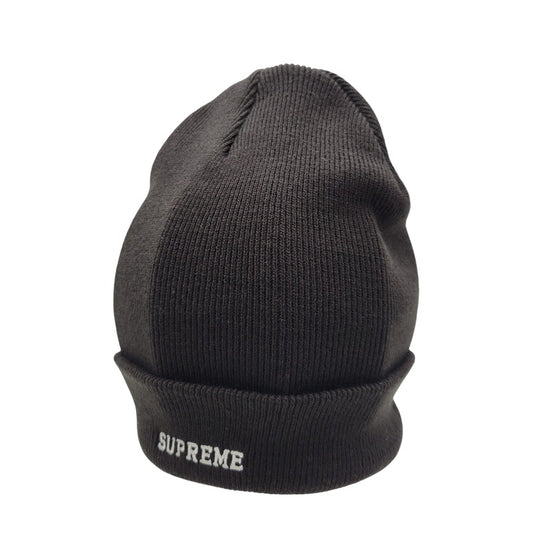 【中古美品】【メンズ/レディース】 Supreme シュプリーム × NIKE ナイキ BEANIE ビーニー ニット帽 帽子 185-260526-as-05-izu サイズ：ONE SIZE（56cm） カラー：ブラック 万代Net店