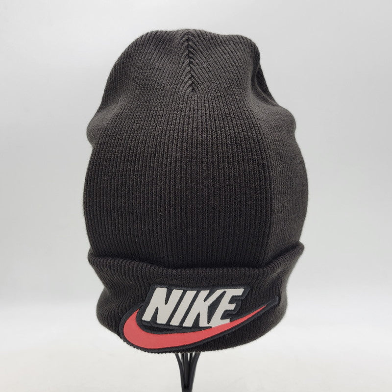 【中古美品】【メンズ/レディース】 Supreme シュプリーム × NIKE ナイキ BEANIE ビーニー ニット帽 帽子 185-260526-as-05-izu サイズ：ONE SIZE（56cm） カラー：ブラック 万代Net店