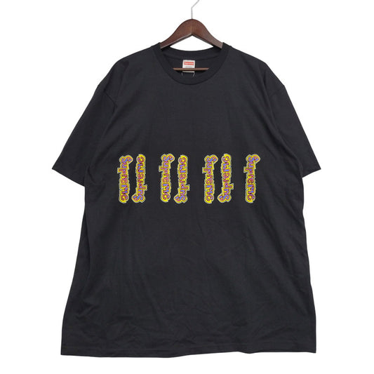 【中古品】【メンズ】 Supreme シュプリーム GONZ LOGO TEE ゴンズ ロゴ Tシャツ 半袖 トップス 149-260526-as-07-izu サイズ：XL カラー：ブラック 万代Net店