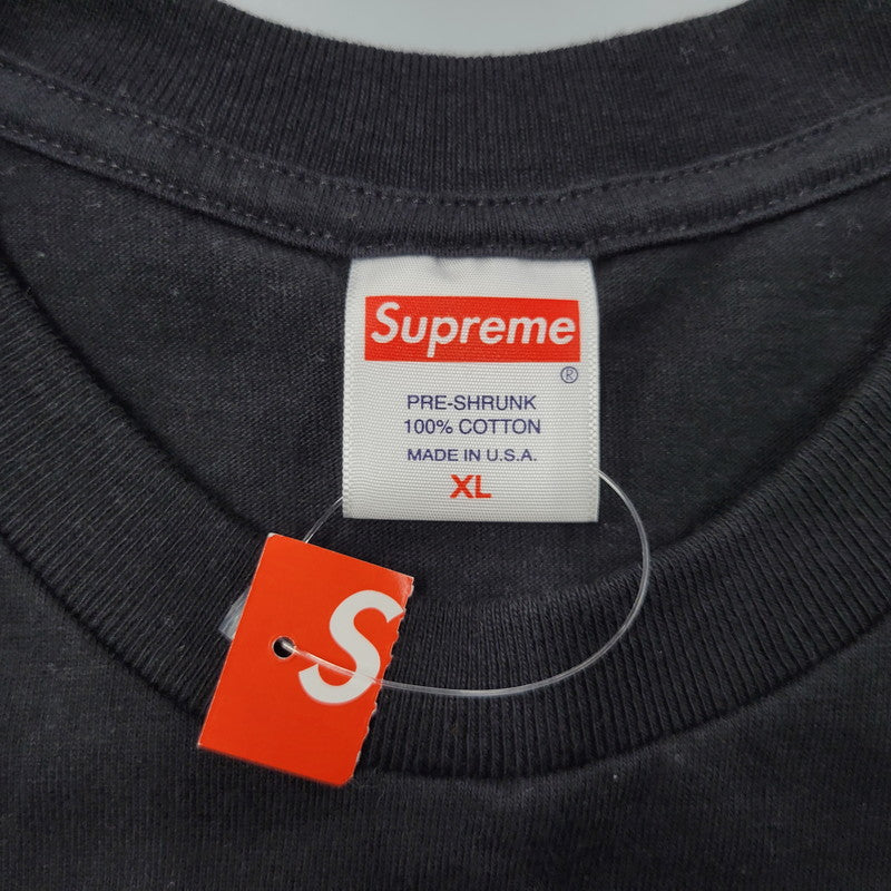 【中古品】【メンズ】 Supreme シュプリーム GONZ LOGO TEE ゴンズ ロゴ Tシャツ 半袖 トップス 149-260526-as-07-izu サイズ：XL カラー：ブラック 万代Net店