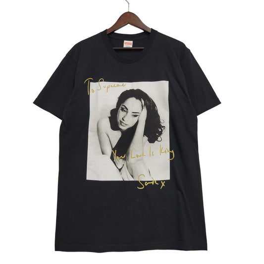 【中古品】【メンズ】 Supreme シュプリーム SADE TEE シャーデー Tシャツ 半袖 トップス 149-260526-as-06-izu サイズ：L カラー：ブラック 万代Net店