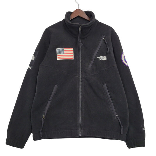 【中古品】【メンズ】 Supreme シュプリーム × THE NORTH FACE ノースフェイス NL01703I TRANS ANTARCTICA EXPEDITION FLEECE JACKET トランス アンタクティカ エクスペディション フリースジャケット 149-260526-as-15-izu サイズ：M カラー：ブラック 万代Net店