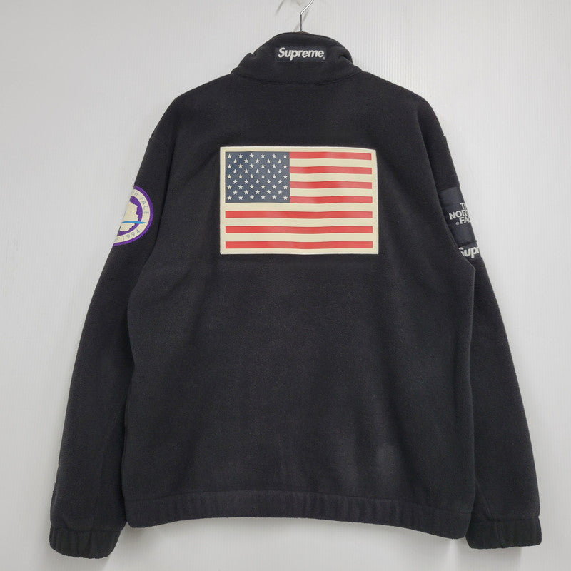 【中古品】【メンズ】 Supreme シュプリーム × THE NORTH FACE ノースフェイス NL01703I TRANS ANTARCTICA EXPEDITION FLEECE JACKET トランス アンタクティカ エクスペディション フリースジャケット 149-260526-as-15-izu サイズ：M カラー：ブラック 万代Net店