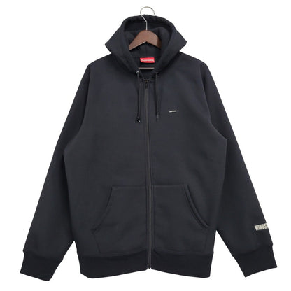【中古品】【メンズ】 Supreme シュプリーム WINDSTOPPER ZIP UP HOODED SWEATSHIRT ウィンドストッパー ジップアップ フーデッド スウェットシャツ パーカー 149-260526-as-13-izu サイズ：L カラー：ブラック 万代Net店