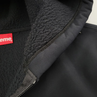 【中古品】【メンズ】 Supreme シュプリーム WINDSTOPPER ZIP UP HOODED SWEATSHIRT ウィンドストッパー ジップアップ フーデッド スウェットシャツ パーカー 149-260526-as-13-izu サイズ：L カラー：ブラック 万代Net店