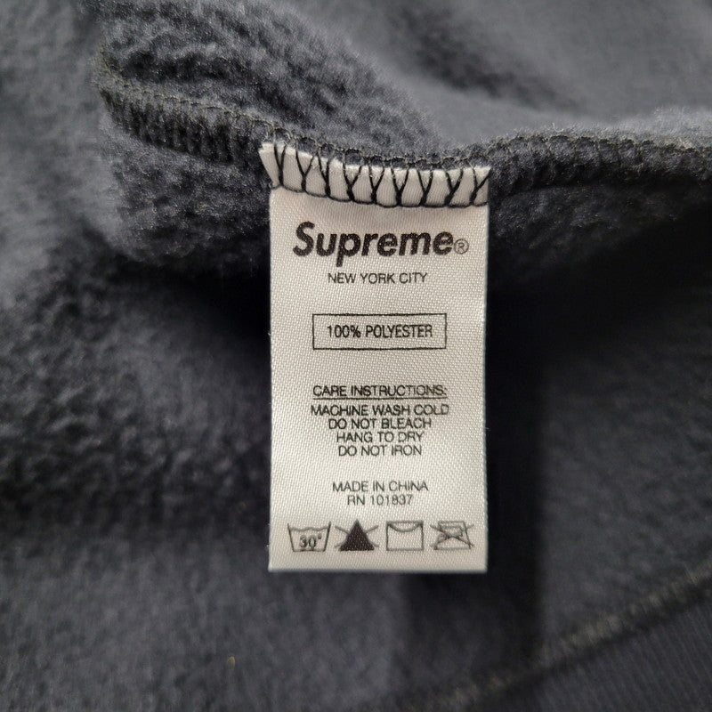 【中古品】【メンズ】 Supreme シュプリーム WINDSTOPPER ZIP UP HOODED SWEATSHIRT ウィンドストッパー ジップアップ フーデッド スウェットシャツ パーカー 149-260526-as-13-izu サイズ：L カラー：ブラック 万代Net店