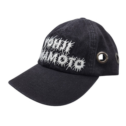 【中古品】【メンズ/レディース】 Supreme シュプリーム × Y'S BY YOHJI YAMAMOTO ワイズ ヨウジヤマモト GROMMET 6-PANEL グロメット 6 パネル キャップ 帽子 185-260526-as-04-izu サイズ：ONE SIZE（58cm） カラー：ブラック 万代Net店