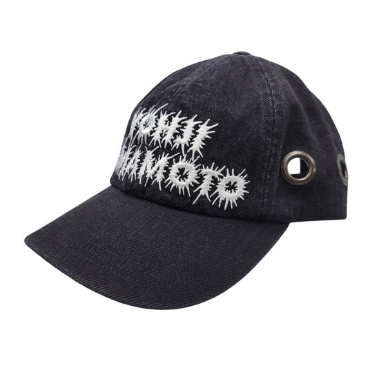 【中古品】【メンズ/レディース】 Supreme シュプリーム × Y'S BY YOHJI YAMAMOTO ワイズ ヨウジヤマモト GROMMET 6-PANEL グロメット 6 パネル キャップ 帽子 185-260526-as-04-izu サイズ：ONE SIZE（58cm） カラー：ブラック 万代Net店