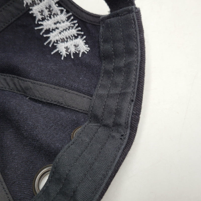【中古品】【メンズ/レディース】 Supreme シュプリーム × Y'S BY YOHJI YAMAMOTO ワイズ ヨウジヤマモト GROMMET 6-PANEL グロメット 6 パネル キャップ 帽子 185-260526-as-04-izu サイズ：ONE SIZE（58cm） カラー：ブラック 万代Net店