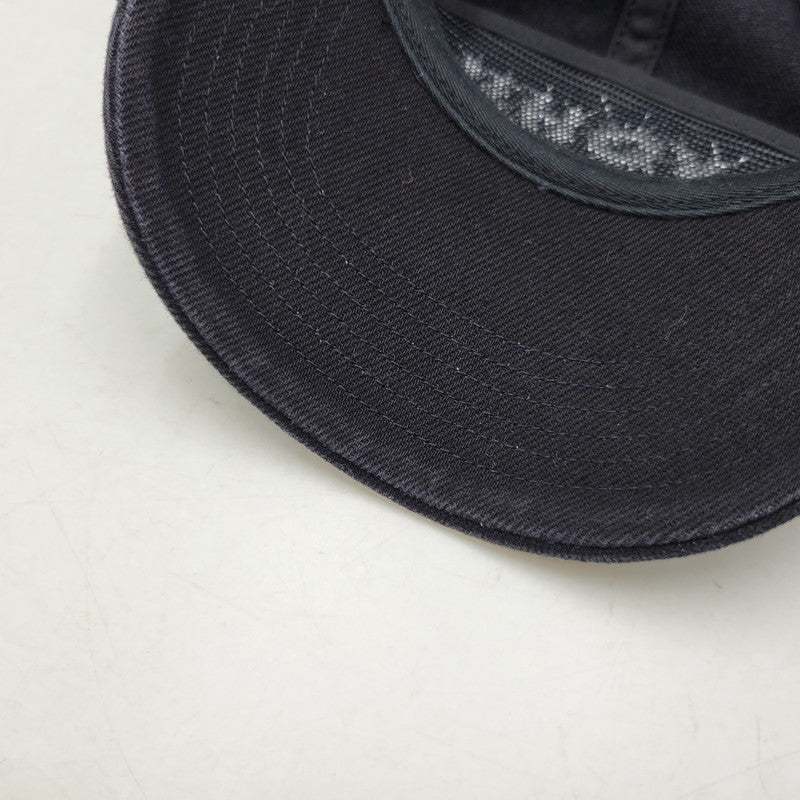 【中古品】【メンズ/レディース】 Supreme シュプリーム × Y'S BY YOHJI YAMAMOTO ワイズ ヨウジヤマモト GROMMET 6-PANEL グロメット 6 パネル キャップ 帽子 185-260526-as-04-izu サイズ：ONE SIZE（58cm） カラー：ブラック 万代Net店