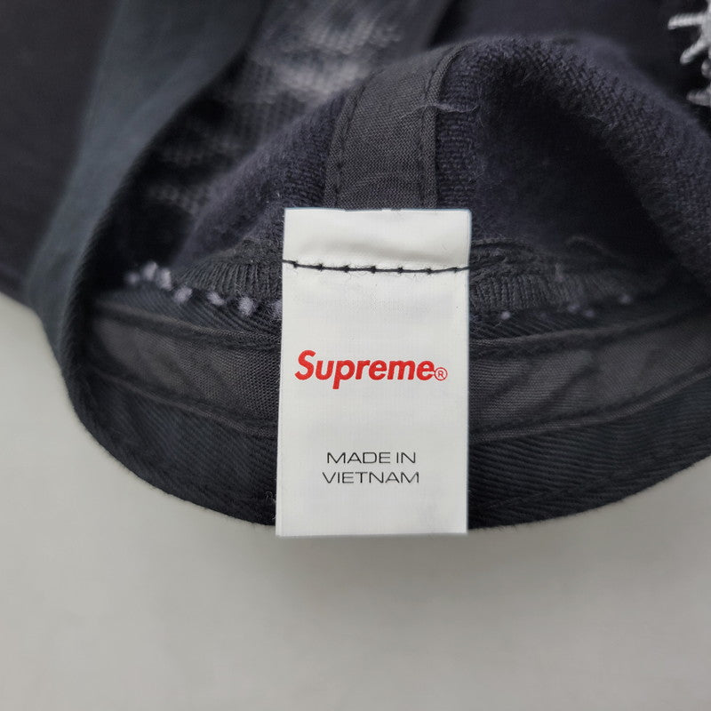 【中古品】【メンズ/レディース】 Supreme シュプリーム × Y'S BY YOHJI YAMAMOTO ワイズ ヨウジヤマモト GROMMET 6-PANEL グロメット 6 パネル キャップ 帽子 185-260526-as-04-izu サイズ：ONE SIZE（58cm） カラー：ブラック 万代Net店