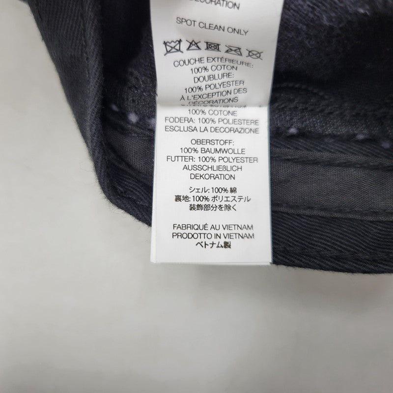 【中古品】【メンズ/レディース】 Supreme シュプリーム × Y'S BY YOHJI YAMAMOTO ワイズ ヨウジヤマモト GROMMET 6-PANEL グロメット 6 パネル キャップ 帽子 185-260526-as-04-izu サイズ：ONE SIZE（58cm） カラー：ブラック 万代Net店