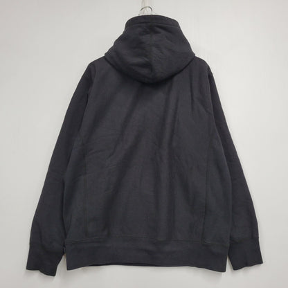【中古品】【メンズ】 Supreme シュプリーム CLASSIC SCRIPT HOODED SWEATSHIRT クラシック スクリプト フーデッド スウェットシャツ パーカー 149-260526-as-12-izu サイズ：L カラー：ブラック 万代Net店