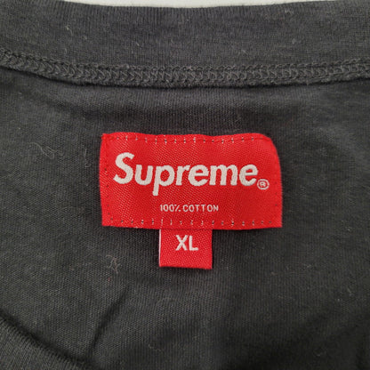 【中古品】【メンズ】 Supreme シュプリーム SCATTER RINGER スキャター リンガー Tシャツ 半袖 トップス 149-260526-as-11-izu サイズ：XL カラー：ブラック 万代Net店
