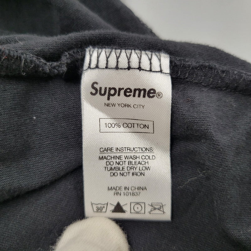 【中古品】【メンズ】 Supreme シュプリーム SCATTER RINGER スキャター リンガー Tシャツ 半袖 トップス 149-260526-as-11-izu サイズ：XL カラー：ブラック 万代Net店