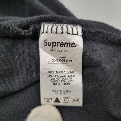 【中古品】【メンズ】 Supreme シュプリーム SCATTER RINGER スキャター リンガー Tシャツ 半袖 トップス 149-260526-as-11-izu サイズ：XL カラー：ブラック 万代Net店