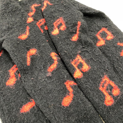 【現状渡し品】【メンズ】 PAUL SMITH ポール・スミス PM-E9-71867 NOTE WOOL CREWNECK KNIT ウール クルーネック ニット トップス 長袖 141-260525-cs-05-izu サイズ：L カラー：ブラック×レッド 万代Net店