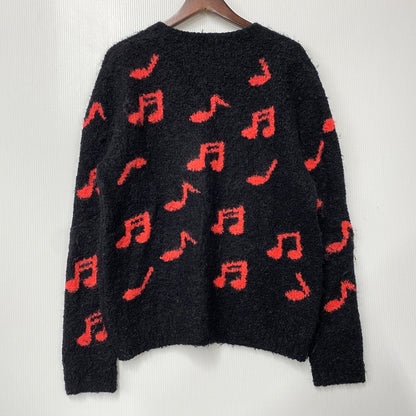 【現状渡し品】【メンズ】 PAUL SMITH ポール・スミス PM-E9-71867 NOTE WOOL CREWNECK KNIT ウール クルーネック ニット トップス 長袖 141-260525-cs-05-izu サイズ：L カラー：ブラック×レッド 万代Net店
