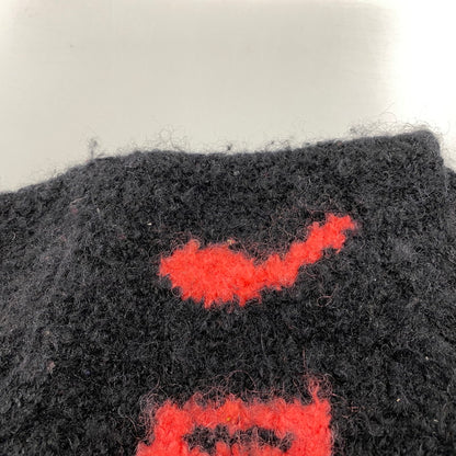 【現状渡し品】【メンズ】 PAUL SMITH ポール・スミス PM-E9-71867 NOTE WOOL CREWNECK KNIT ウール クルーネック ニット トップス 長袖 141-260525-cs-05-izu サイズ：L カラー：ブラック×レッド 万代Net店