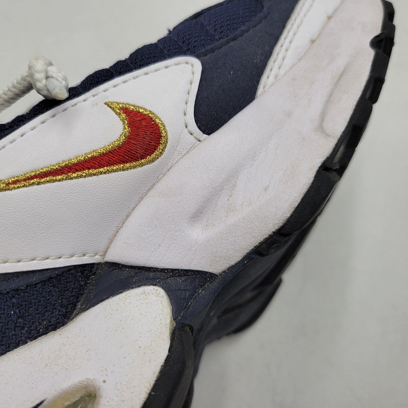 【中古品】【メンズ】 NIKE ナイキ AIR MAX TRIAX CT1763-400 エア マックス トライアックス スニーカー シューズ 靴 160-260529-as-03-izu サイズ：26.5cm カラー：MIDNIGHT NAVY/UNIVERSITY RED 万代Net店