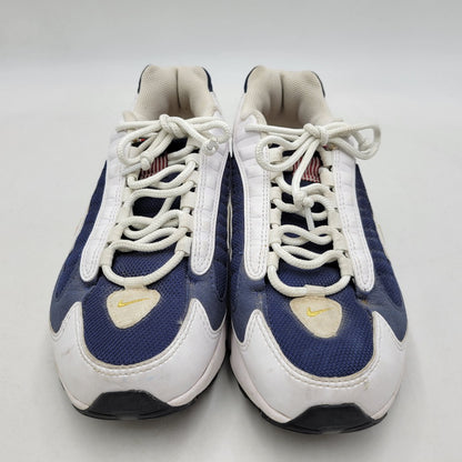 【中古品】【メンズ】 NIKE ナイキ AIR MAX TRIAX CT1763-400 エア マックス トライアックス スニーカー シューズ 靴 160-260529-as-03-izu サイズ：26.5cm カラー：MIDNIGHT NAVY/UNIVERSITY RED 万代Net店