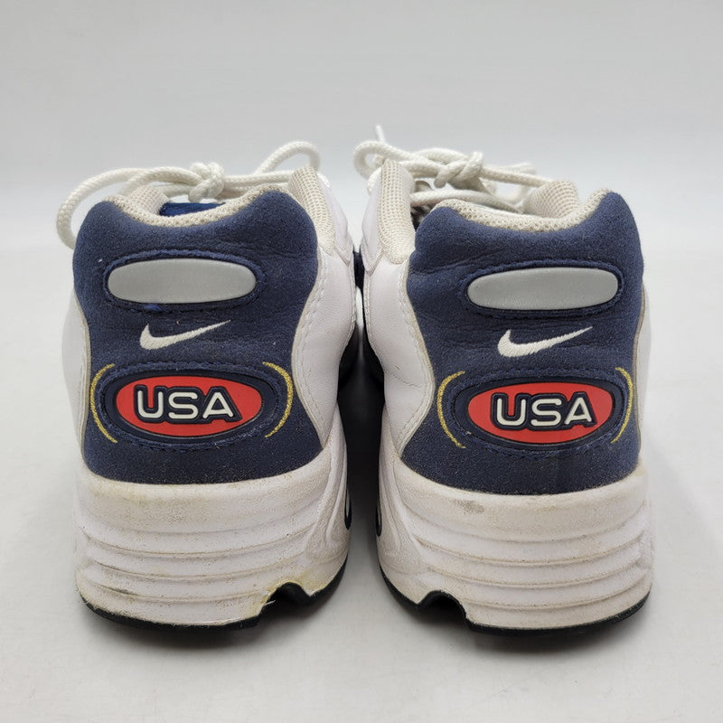 【中古品】【メンズ】 NIKE ナイキ AIR MAX TRIAX CT1763-400 エア マックス トライアックス スニーカー シューズ 靴 160-260529-as-03-izu サイズ：26.5cm カラー：MIDNIGHT NAVY/UNIVERSITY RED 万代Net店