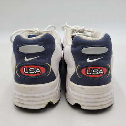 【中古品】【メンズ】 NIKE ナイキ AIR MAX TRIAX CT1763-400 エア マックス トライアックス スニーカー シューズ 靴 160-260529-as-03-izu サイズ：26.5cm カラー：MIDNIGHT NAVY/UNIVERSITY RED 万代Net店