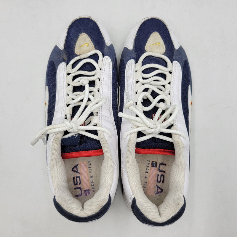 【中古品】【メンズ】 NIKE ナイキ AIR MAX TRIAX CT1763-400 エア マックス トライアックス スニーカー シューズ 靴 160-260529-as-03-izu サイズ：26.5cm カラー：MIDNIGHT NAVY/UNIVERSITY RED 万代Net店