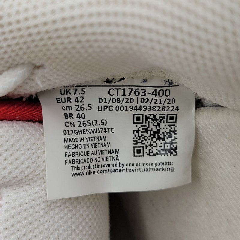 【中古品】【メンズ】 NIKE ナイキ AIR MAX TRIAX CT1763-400 エア マックス トライアックス スニーカー シューズ 靴 160-260529-as-03-izu サイズ：26.5cm カラー：MIDNIGHT NAVY/UNIVERSITY RED 万代Net店