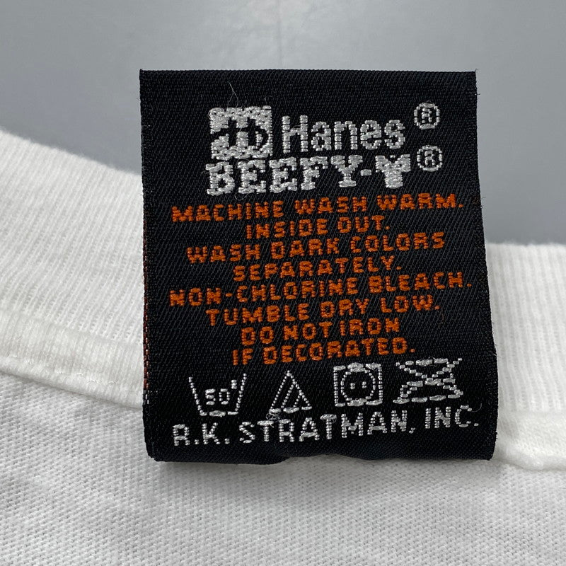 【中古品】【メンズ】 HARLEY DAVIDSON ハーレーダビッドソン 1903-1998 95TH EMBLEM PRINT S/S TEE プリント ショートスリーブ Tシャツ USA製 半袖 トップス 146-260607-as-31-izu サイズ：L カラー：ホワイト 万代Net店