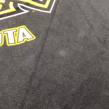 【中古品】【メンズ】 HARLEY DAVIDSON ハーレーダビッドソン c1997 c2000 BLACK HILLS RALLY 60TH EAGLE PRINT SS TEE プリント 半袖 Tシャツ USA製 146-260527-as-26-izu サイズ：L カラー：ブラック 万代Net店
