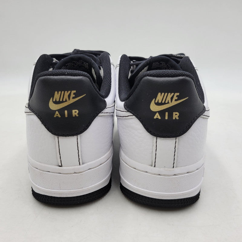 【中古品】【レディース】 NIKE ナイキ WMNS AIR FORCE 1 '07 MINI JEWEL IB6543-101 ウィメンズ エア フォース 1 '07 ミニ ジュエル スニーカー 靴 166-260529-as-04-izu サイズ：23.5cm カラー：ホワイト×ブラック 万代Net店