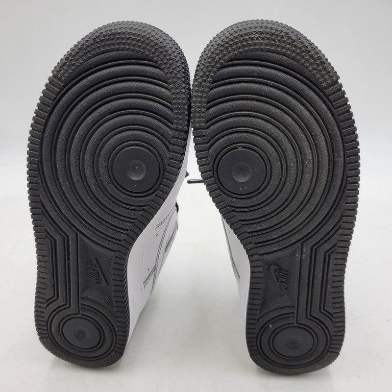 【中古品】【レディース】 NIKE ナイキ WMNS AIR FORCE 1 '07 MINI JEWEL IB6543-101 ウィメンズ エア フォース 1 '07 ミニ ジュエル スニーカー 靴 166-260529-as-04-izu サイズ：23.5cm カラー：ホワイト×ブラック 万代Net店