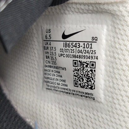 【中古品】【レディース】 NIKE ナイキ WMNS AIR FORCE 1 '07 MINI JEWEL IB6543-101 ウィメンズ エア フォース 1 '07 ミニ ジュエル スニーカー 靴 166-260529-as-04-izu サイズ：23.5cm カラー：ホワイト×ブラック 万代Net店